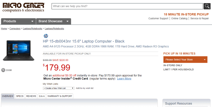 Micro Center image - micro-center-item