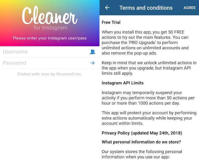 How To Mass Delete Instagram Posts image 2 - screenshot_ig-cleaner_1