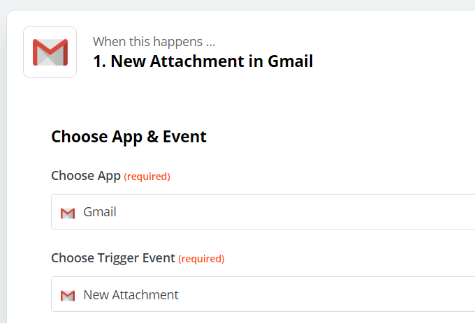 Automatically Saving Email Attachments With Zapier image - zapier-new-attachment-in-gmail