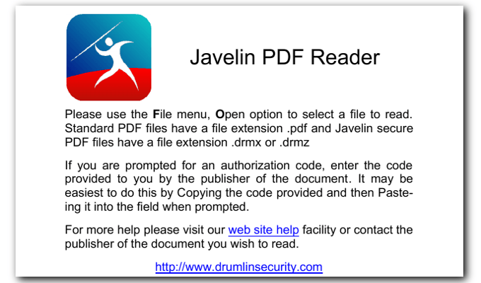 javelin reader for mac