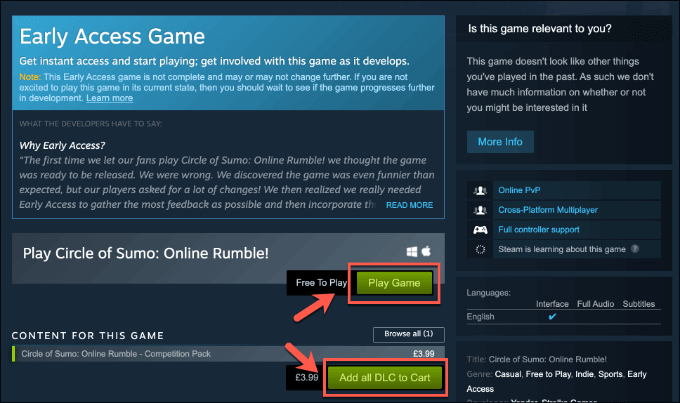 how to view all steam games