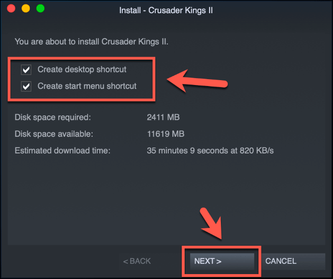 steam game install location