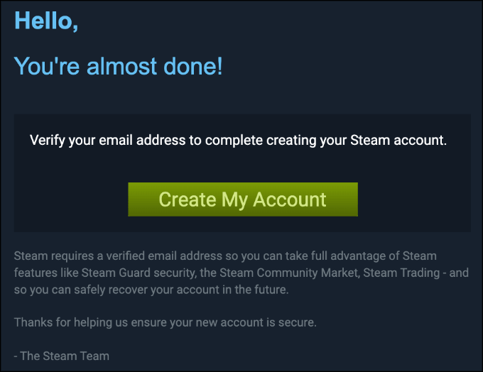 steam wont verify my login information