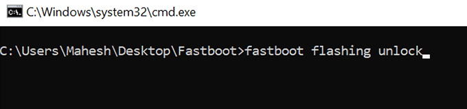 Root a Pixel 3 &amp; 3XL &amp; Install a Custom Recovery On It image 4 - fastboot-flashing-unlock-2