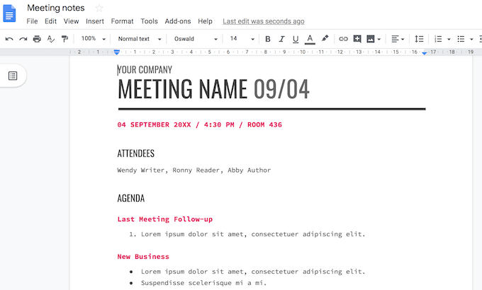 15 Best Meeting Minutes Templates to Save Time - 23