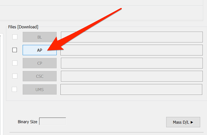 Rooting a Samsung Galaxy S5, S6, S7, And S8 image 3 - load-ap-odin