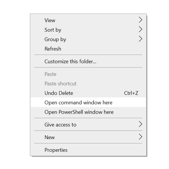 Root a Nexus 5X image 2 - open-command-window-2