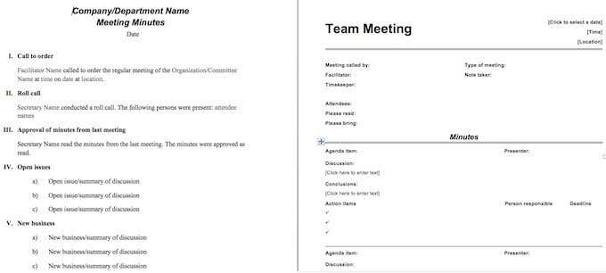 15 Best Meeting Minutes Templates to Save Time - 84