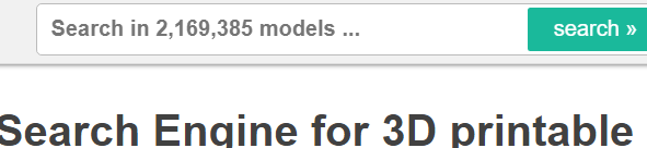 Yeggi – Search Engine for 3D Printer Models image - yeggi-3d-printable