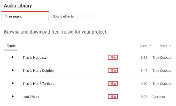 download youtube free audio library directly to iphone