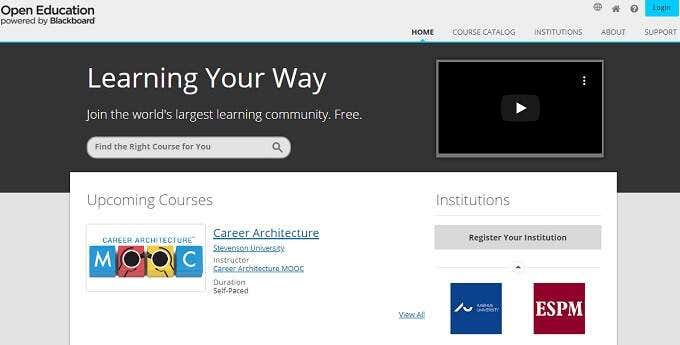 10 Best Free Online College Course Websites - 78