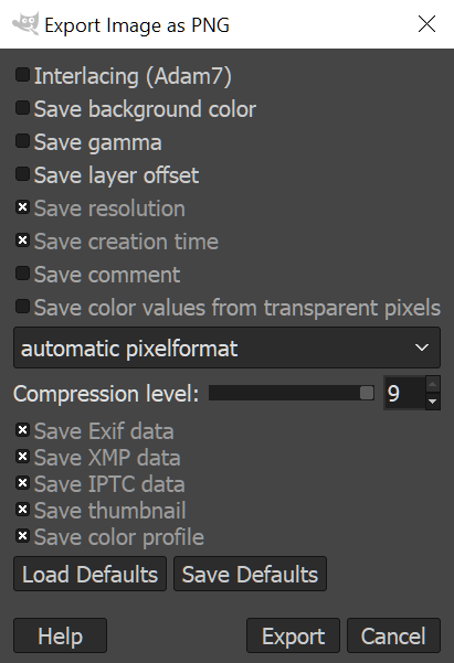 Using GIMP: Learning The Basics image 8 - File-Size-Reduce-4