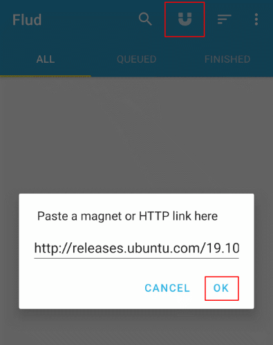 Download Torrents on Android Using Flud image 2 - Flud-Add-Remote-Torrent