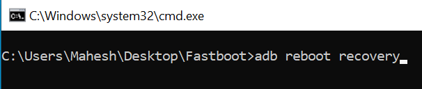 How To Reboot Into The ClockworkMod Recovery Mode? image 3 - adb-reboot-recovery-1