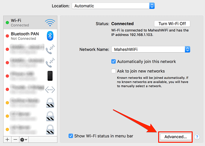 how to find mac address on laptop not connected to wifi