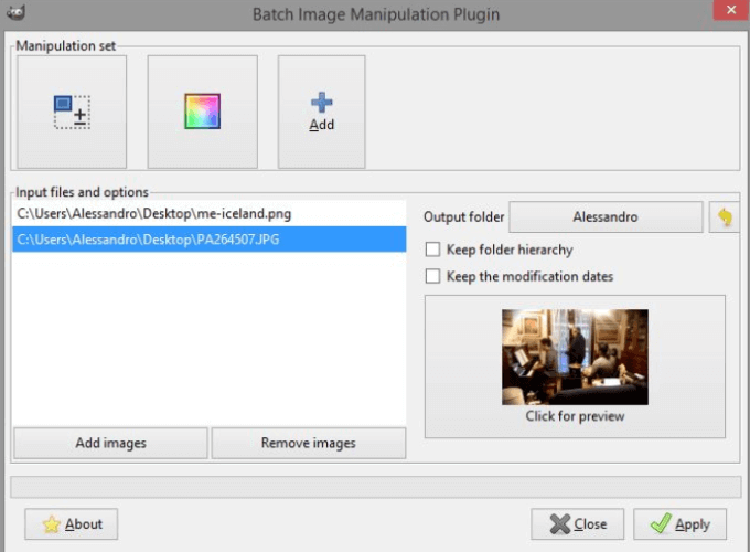 instaling GIMP 2.10.36