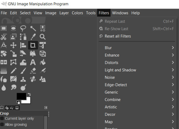 create a watermark in gimp 2.8.22