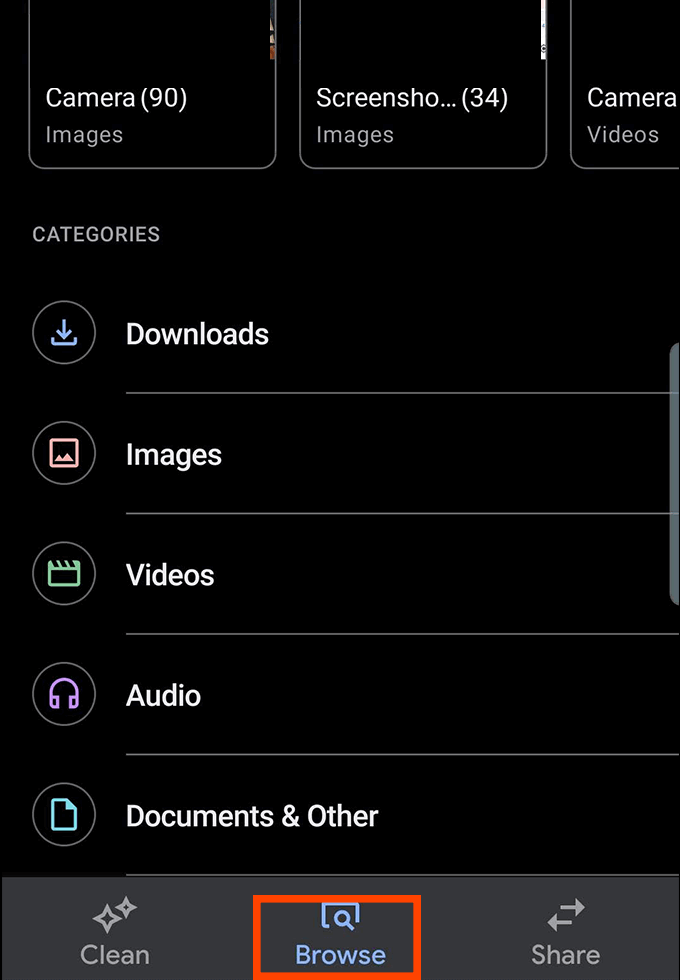 opening zip files android