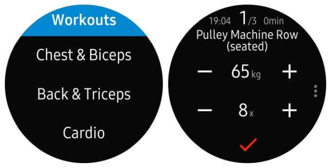 Samsung Gear S3 Frontier Health Apps image 2 - gymrun