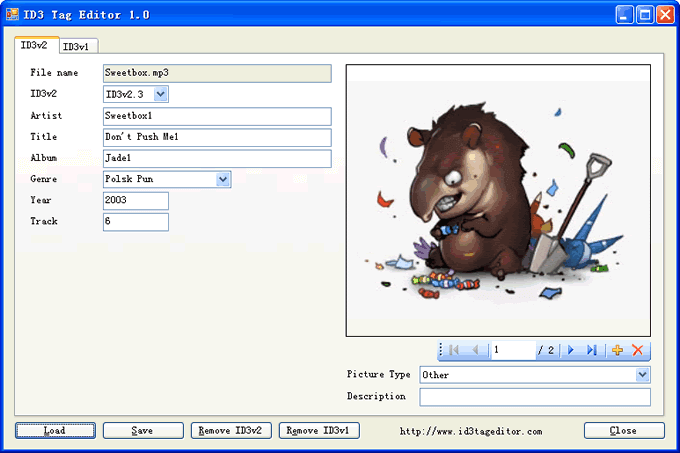 mp3 id3 tag editor ware