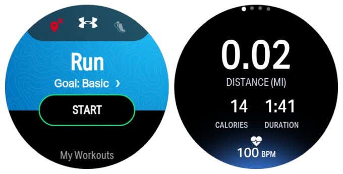 Gear s3 running discount app