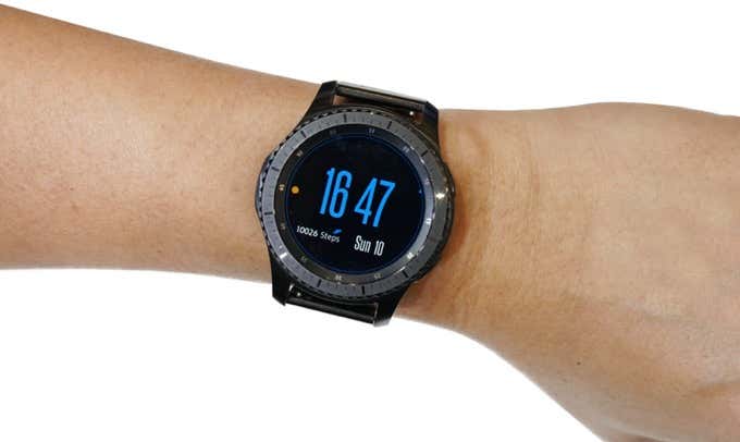 Best Buy: Samsung Gear S3 Frontier Smartwatch 46mm Dark Gray SM-R760NDAAXAR