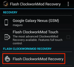 Как зайти в clockworkmod recovery с выключенного телефона