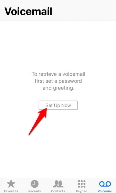 How To Set Up Voicemail On iPhone image 3 - setup-voicemail-messages-smartphone-access-messages-iPhone-voicemail-setup-now