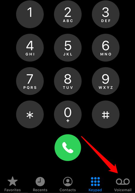 How To Set Up Voicemail On iPhone image 2 - setup-voicemail-messages-smartphone-access-messages-iPhone-voicemail
