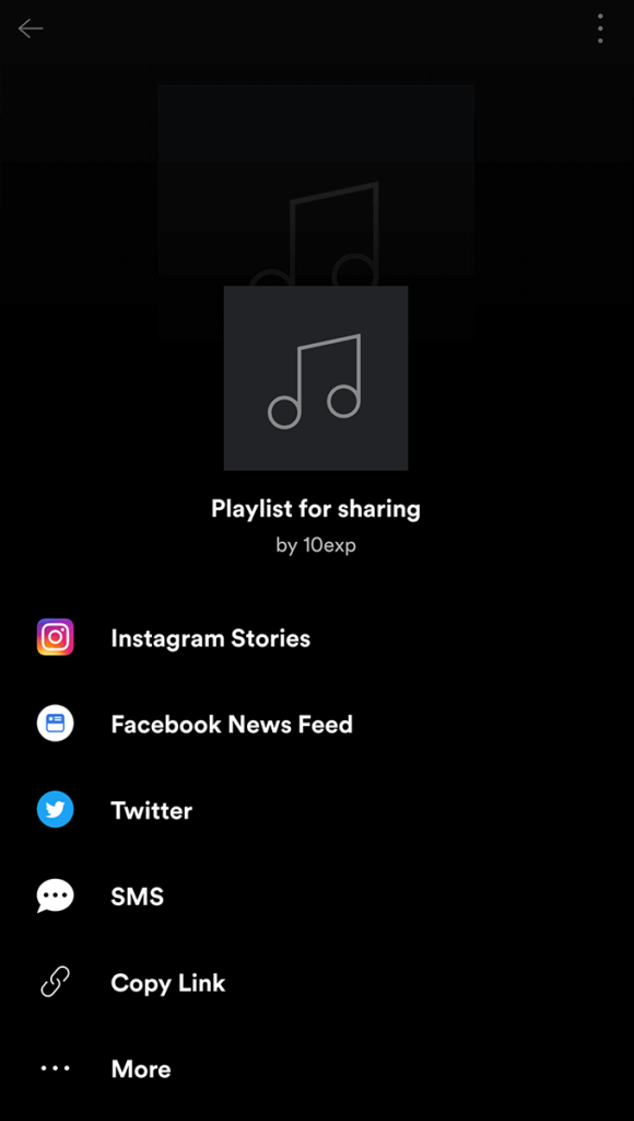 How To Create a Spotify Collaborative Playlist On Mobile Or Tablet image 3 - share-playlist-spotify-mobile