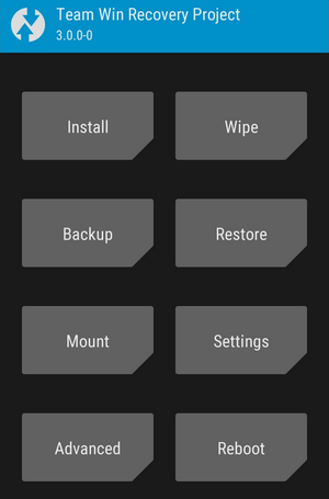 How To Use The TWRP Custom Recovery On Android? image - twrp-recovery-options