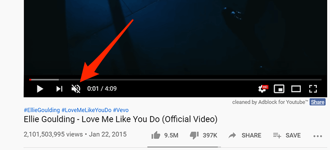 Make Sure You Haven’t Muted The Video image - unmute-youtube-video