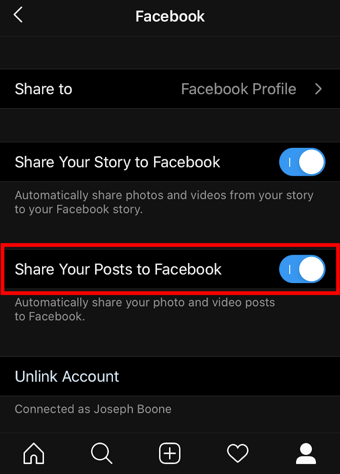 Link Instagram to Facebook image 9 - Automatic-Share