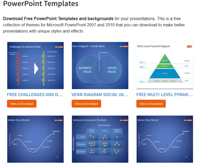 microsoft powerpoint templates free download 2007