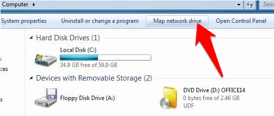 mac network drive disappeared parallels