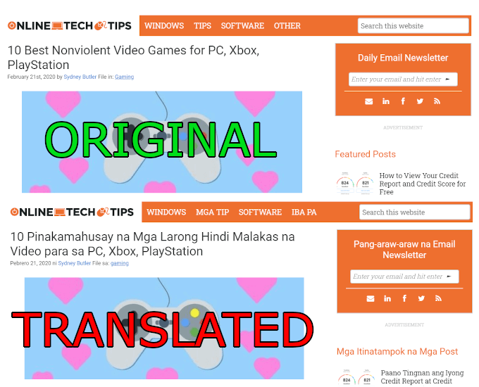 How To Google Translate a Web Page - 73