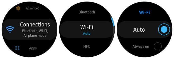 Extending Samsung Gear S3 Battery Life image 3 - wi-fi-auto