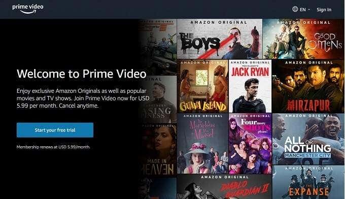 Amazon Prime Live Channels (.99/mo + Live TV Addons) image 2 - Amazon-Prime-Video