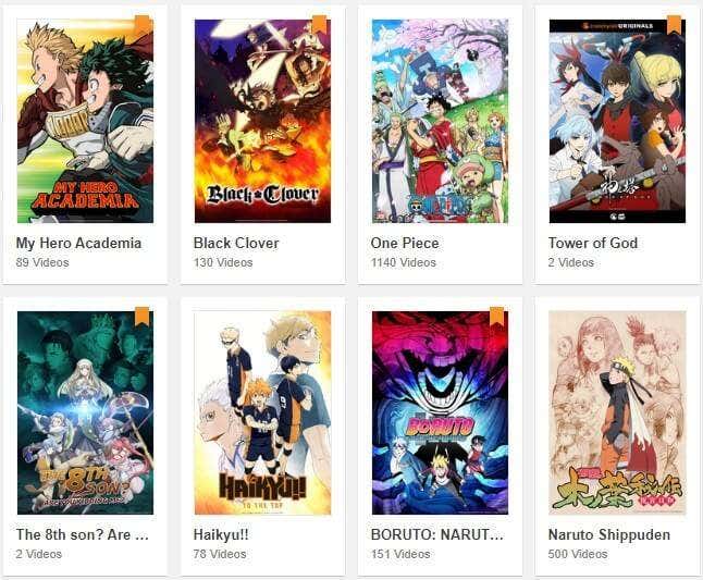 Top 20 Sites To Watch Free Anime and Cartoons Online