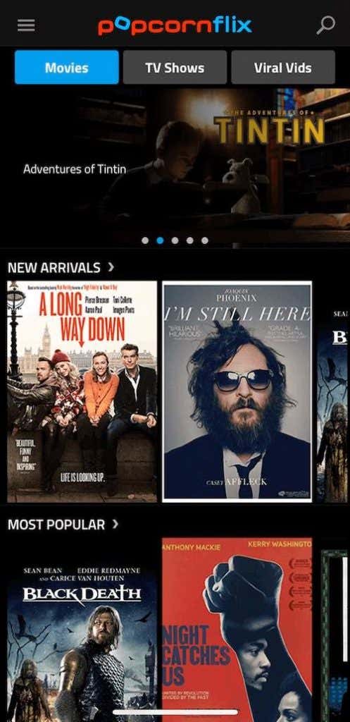 10 Best Free Movie Apps to Watch Movies Online - 60