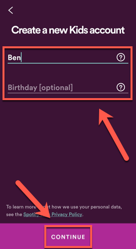 How To Create a Spotify For Kids Account image 4