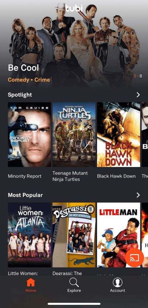 any apps to watch free movies