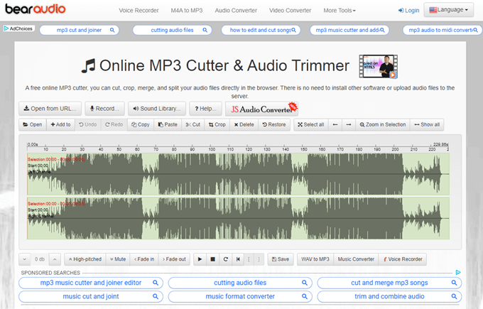 easy audio editor software free download