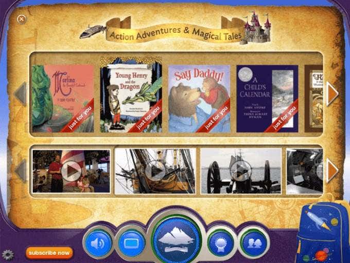 Skybrary (Reading Rainbow) image - best-reading-apps-kids-reading-rainbow