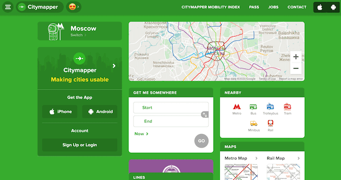 citymapper online