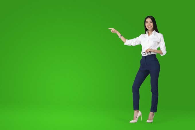 change green screen background images