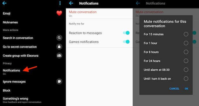 How To Mute Someone On Facebook Messenger image - mute-on-messenger