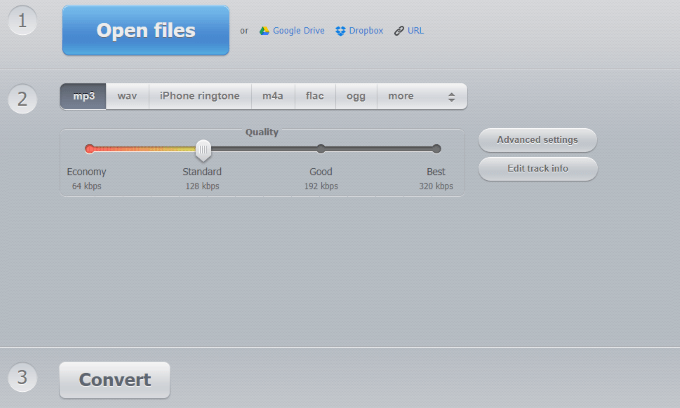 How To Convert FLAC Files image - online-audio-converter-1