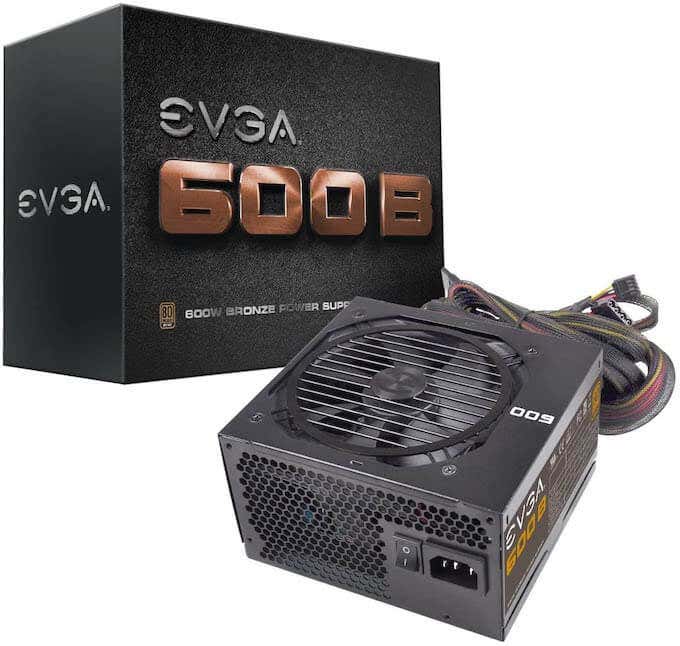 PSU (EVGA 600W 80 Plus) image - EVGA