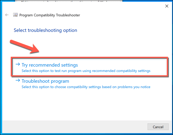 Using Windows Compatibility Mode image 4 - Windows-Apply-Compatibility-Troubleshooter